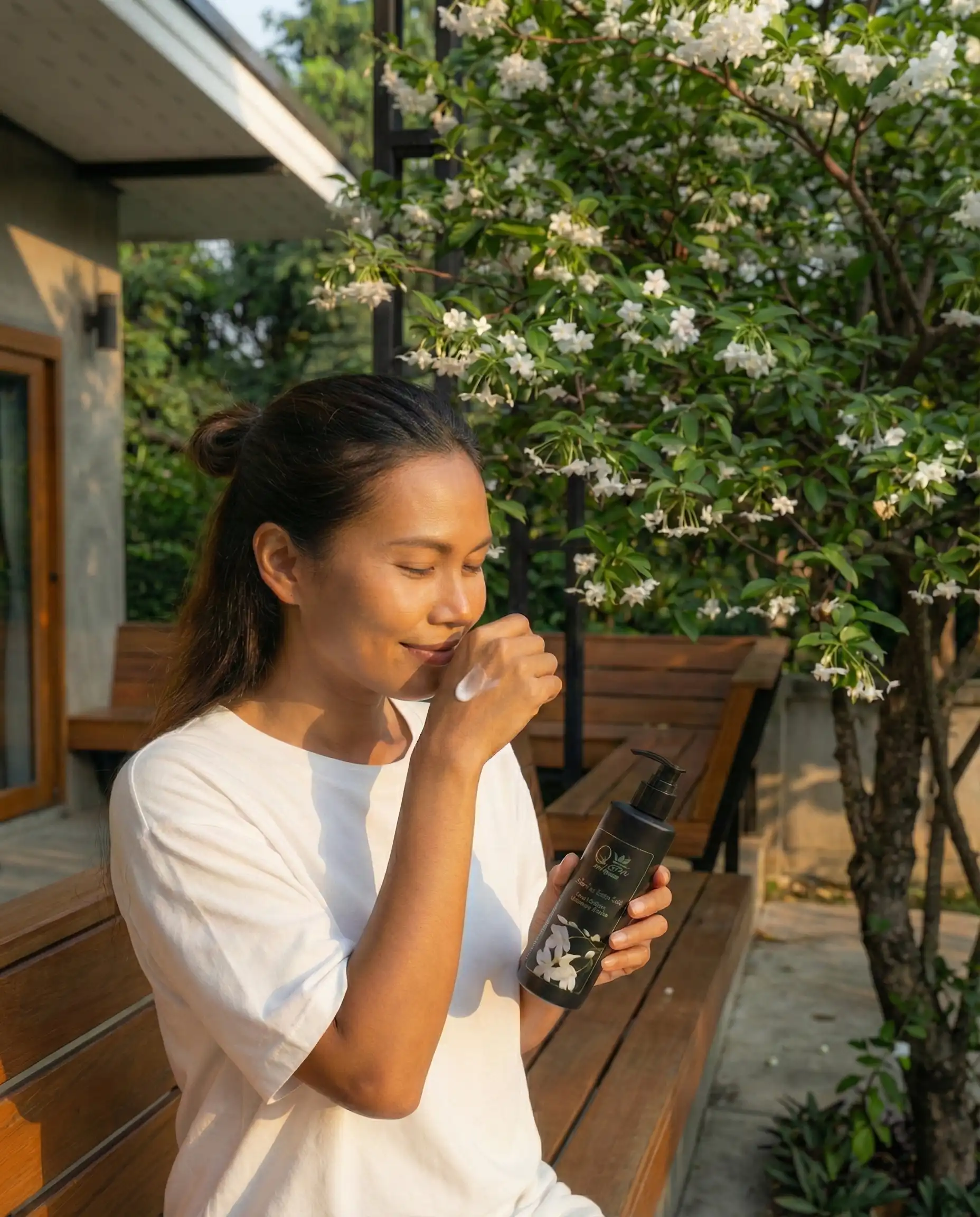 บอดี้โลชั่นกลิ่นดอกโมก 1