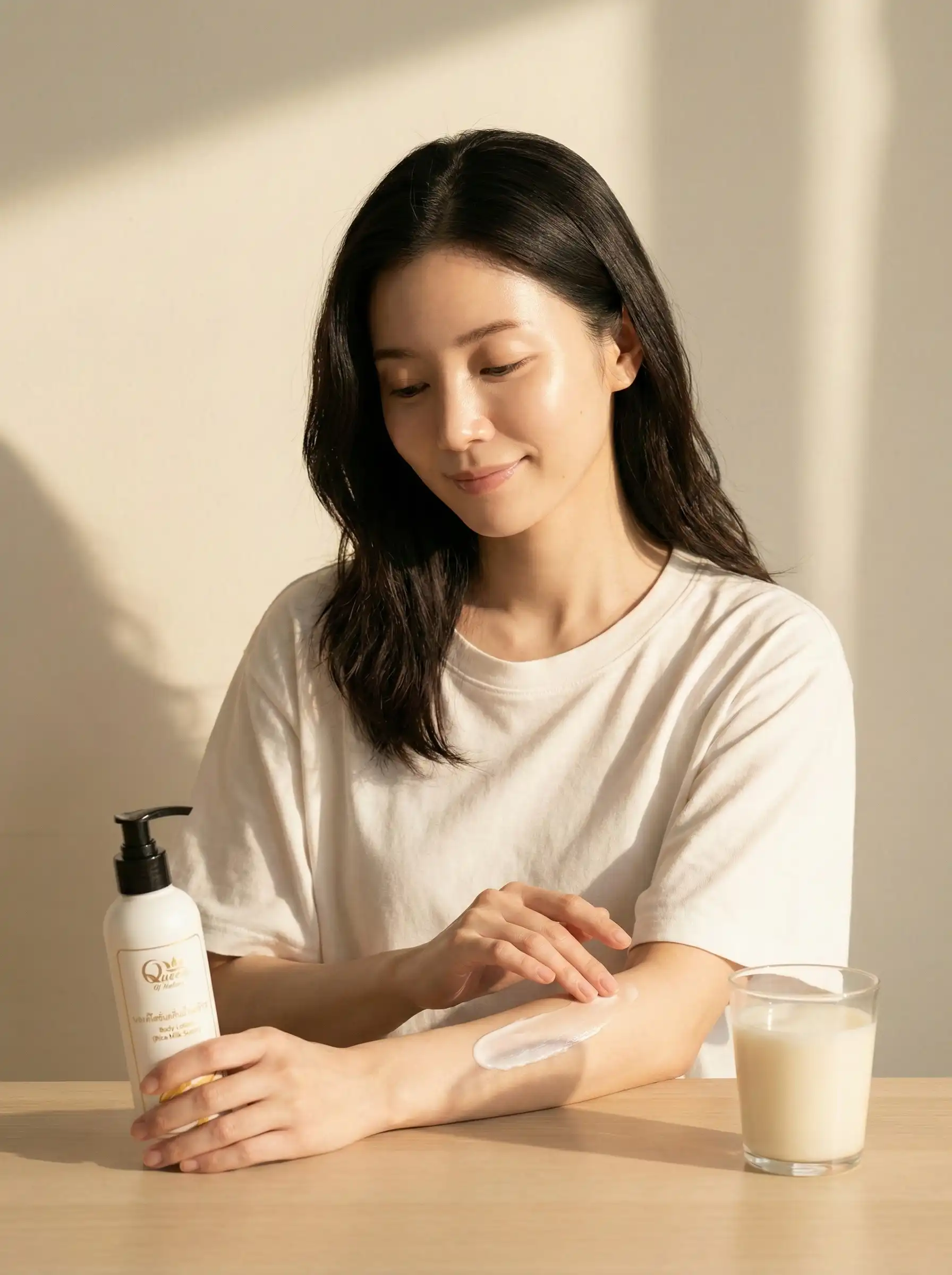 บอดี้โลชั่นกลิ่นน้ำนมข้าว 1